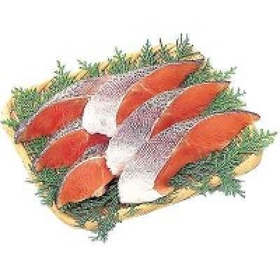 ペルー産他 サーモントラウト切身（養殖・解凍） 160g(2切)入・1パック(100gあたり298円(税抜))