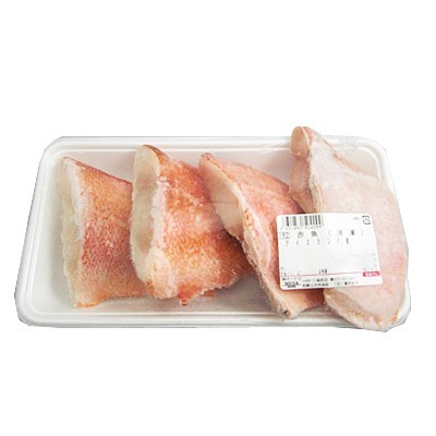 アメリカ産他 赤魚（冷凍） 550g入・1パック(100gあたり100円(税抜))