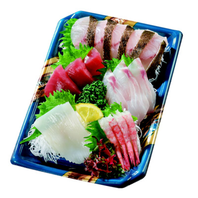 天然魚たっぷりお造り盛合せ １パック