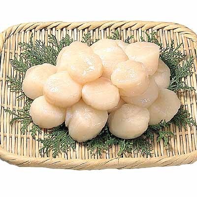 北海道産 ホタテ貝柱（解凍・生食用） 80g入・1パック(100gあたり698円(税抜))