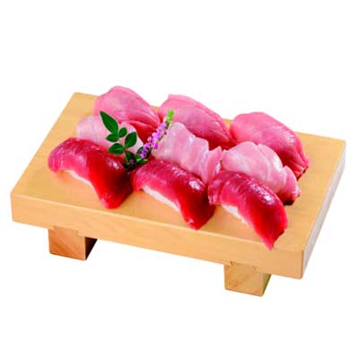 本まぐろ尽くしにぎり ６貫入・１パック