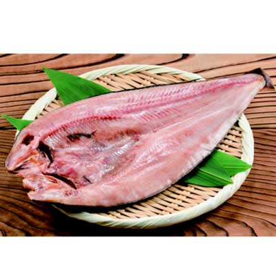 原料原産地名：アメリカ 縞ほっけ利尻昆布干し 1枚