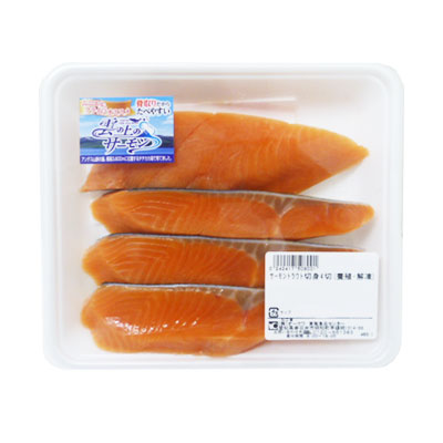 ペルー産他 雲の上サーモントラウト切身（養殖・解凍） 360g(4切)入・1パック(100gあたり278円(税抜))