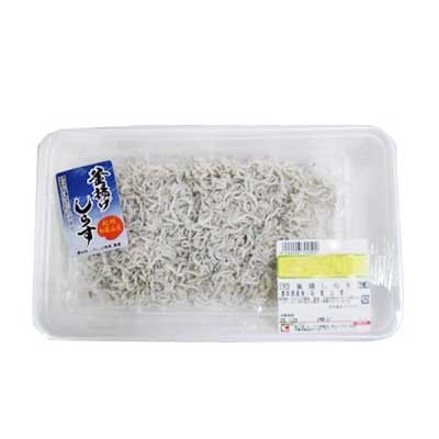 原料原産地名：国産 釜揚げしらす 130g入・1パック(100gあたり298円(税抜))