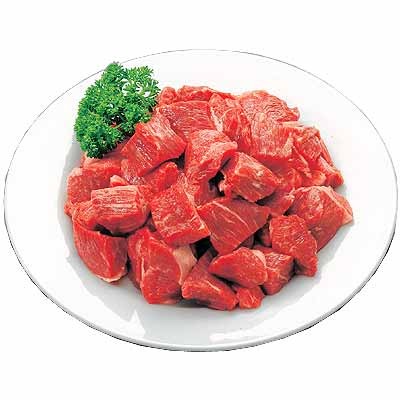 国産牛肉ミックスカレー・シチュー用 200g入･1ﾊﾟｯｸ(100gあたり298円(税抜))	