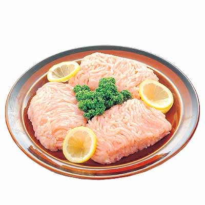 国産鶏肉むね肉ミンチ（解凍） 220g入・1パック(100gあたり97円(税抜))