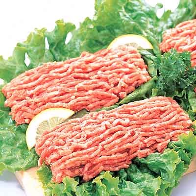 合挽きミンチ 　牛肉(豪州産)・豚肉(カナダ産)・牛脂（国産） 解凍