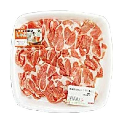 国産豚肉肩ロース切り落とし 350g入・1パック(100gあたり198円(税抜))