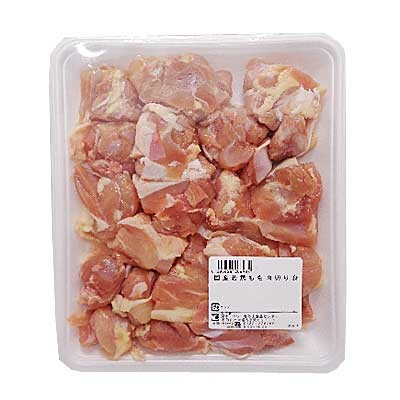 国産若鶏もも肉切り身 ４２０ｇ入・１パック