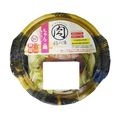 オークワ　鍋の陣　レンジあごだしちゃんこ鍋（うどん入） １人前