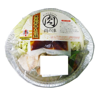 オークワ　鍋の陣　黒毛和牛もつ鍋（中華麺入り） １人前