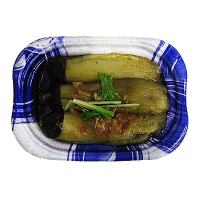 焼きなすの煮びたし