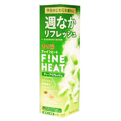 きき湯　ファインヒート　ディープリフレッシュ ４００ｇ