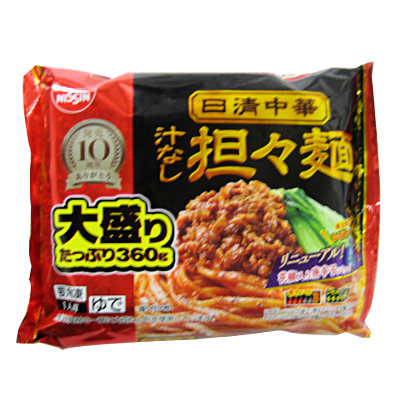 日清　担々麺　大盛り
