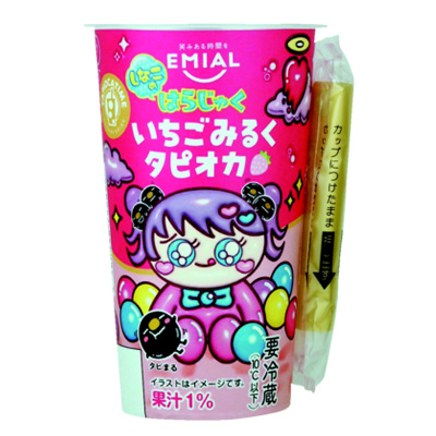 安曇野食品工房　はらじゅくいちごみるくタピオカ ２００ｇ