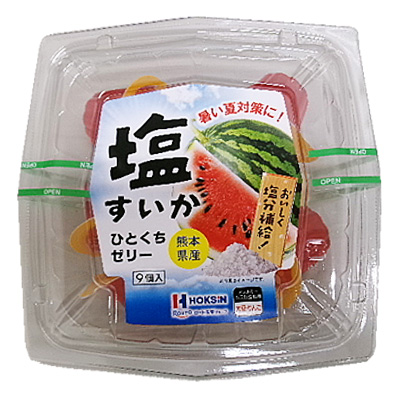 ひとくちゼリー（塩すいか） ９個入
