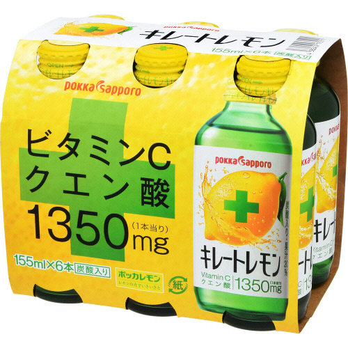 ポッカサッポロ　キレートレモン １５５ｍｌ&times;６本