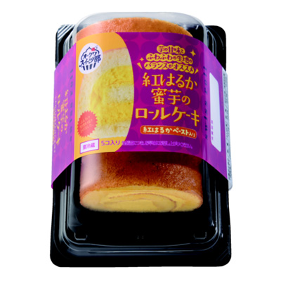 オークワスイーツ部　紅はるか蜜芋ロールケーキ