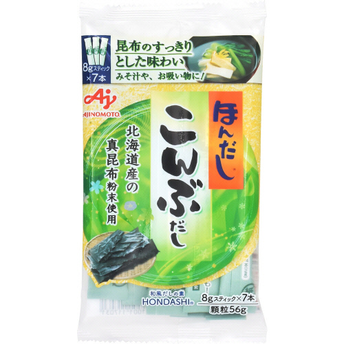 味の素　ほんだし　こんぶだし ８ｇ&times;７袋入
