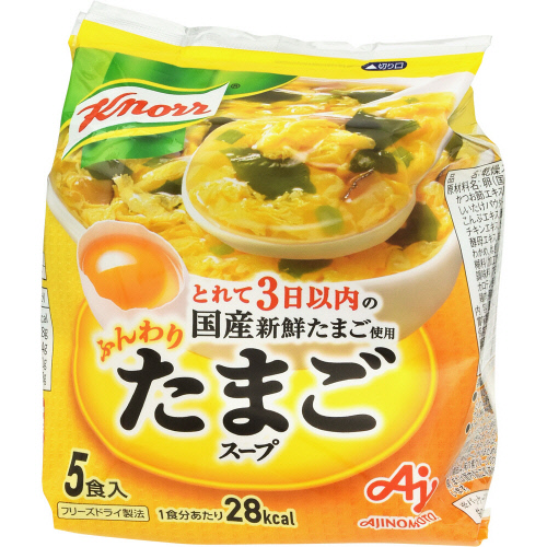 クノール　ふんわりたまごスープ