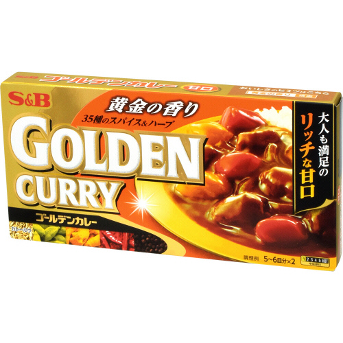 Ｓ＆Ｂ　ゴールデンカレー　甘口