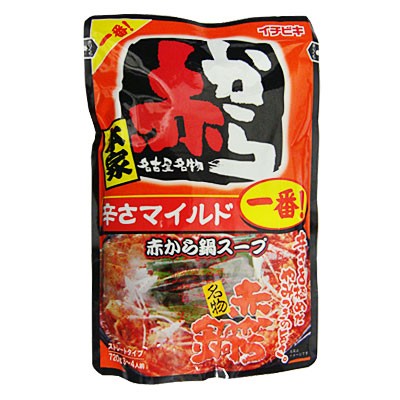 イチビキ　赤から鍋スープ１番　辛さマイルド ７２０ｇ