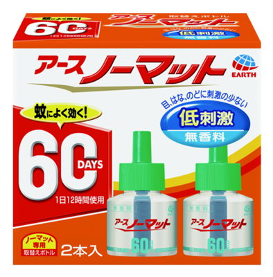 アース製薬　アースノーマット　取替えボトル　６０日無香料