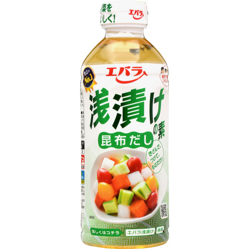 エバラ　浅漬けの素　昆布だし ５００ｍｌ
