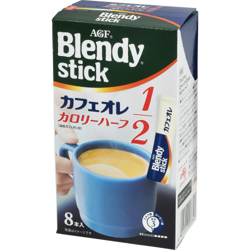 ＡＧＦ　ブレンディスティック　カフェオレ　カロリーハーフ ８Ｐ