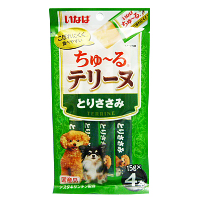 いなば ちゅ～るテリーヌ とりささみ １５ｇ&times;４本
