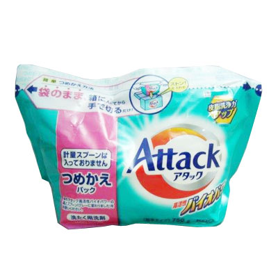 花王　アタック　高活性バイオパワー　詰替 ７５０ｇ