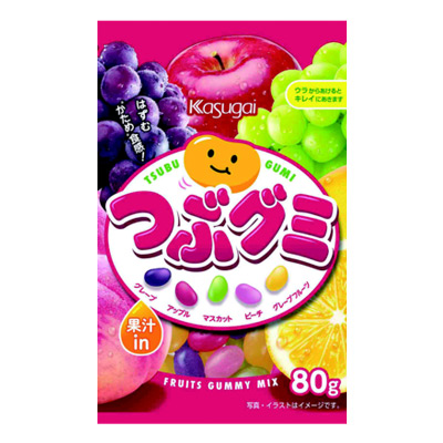 春日井　つぶグミ ８０ｇ