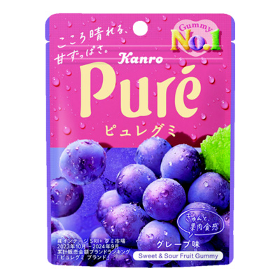 カンロ　ピュレグミ　グレープ ５６ｇ