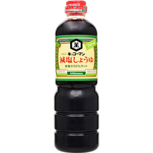 キッコーマン　減塩しょうゆ ７５０ｍｌ