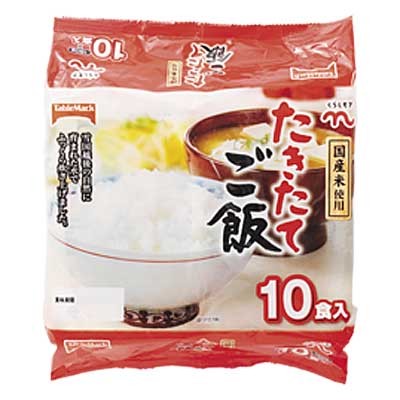 くらしモア　たきたてご飯 １８０ｇ×１０食入