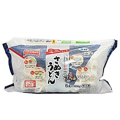 テーブルマーク　ミニパックうどん ６食入