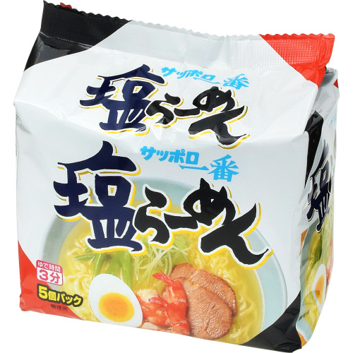 サンヨー　サッポロ一番　塩ラーメン ５食入