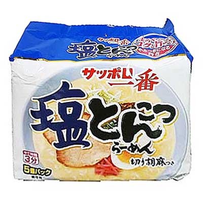 サンヨー　サッポロ一番　塩とんこつラーメン ５食入