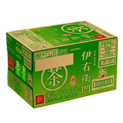 サントリー　緑茶伊右衛門　ケース ６００ｍｌ&times;２４本
