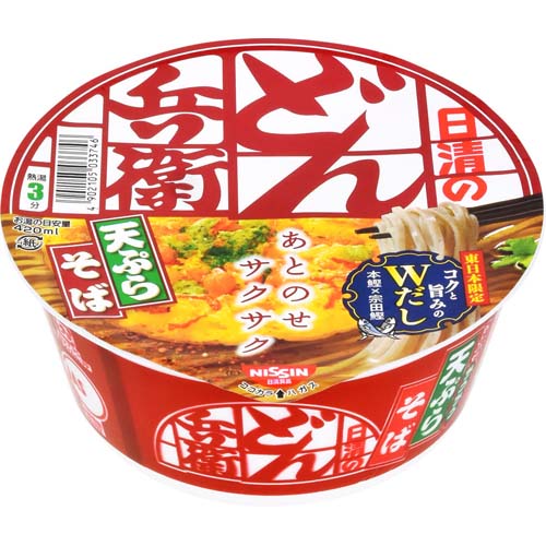 日清　どん兵衛　天ぷらそば　東 １個