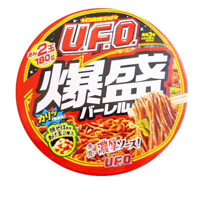 日清 焼そばＵ．Ｆ．Ｏ．爆盛バーレル