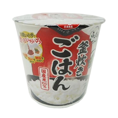 日清 ふっくら釜炊き ごはん １個