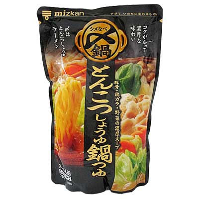 ミツカン　とんこつしょうゆ鍋つゆストレート ７５０ｇ
