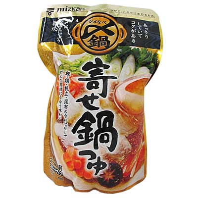 ミツカン　寄せ鍋つゆ　ストレート ７５０ｇ