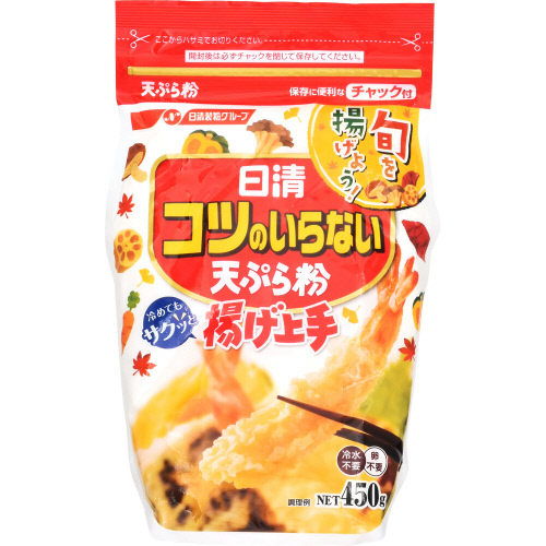 日清　コツのいらない天ぷら粉揚げ上手 ４５０ｇ