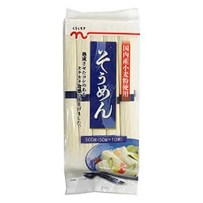 くらしモア　国内産小麦そうめん ５００ｇ