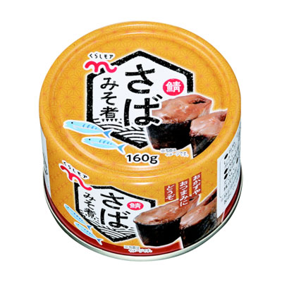 くらしモア　さばみそ煮缶