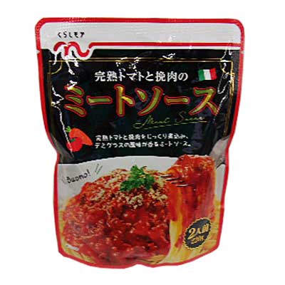 くらしモア　完熟トマトと挽肉のミートソース ２２０ｇ