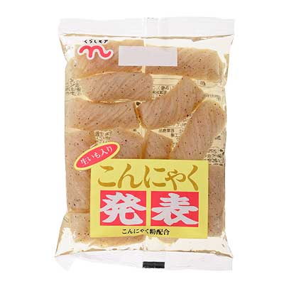 くらしモア　こんにゃく発表