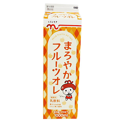 くらしモア　まろやかフルーツオレ １０００ｍｌ